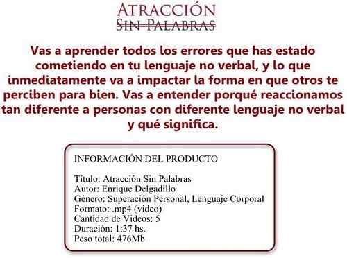 Atracción sin Palabras Enrique Delgadillo Pallaz