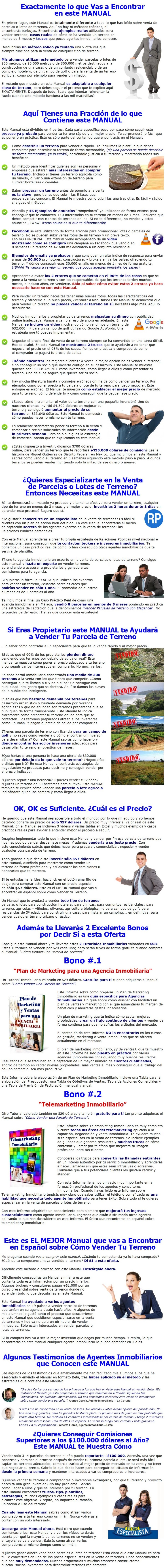 Cómo Vender una Parcela de Terreno 3 Cómo Vender una Parcela de Terreno Carlos Pérez Pallaz 02