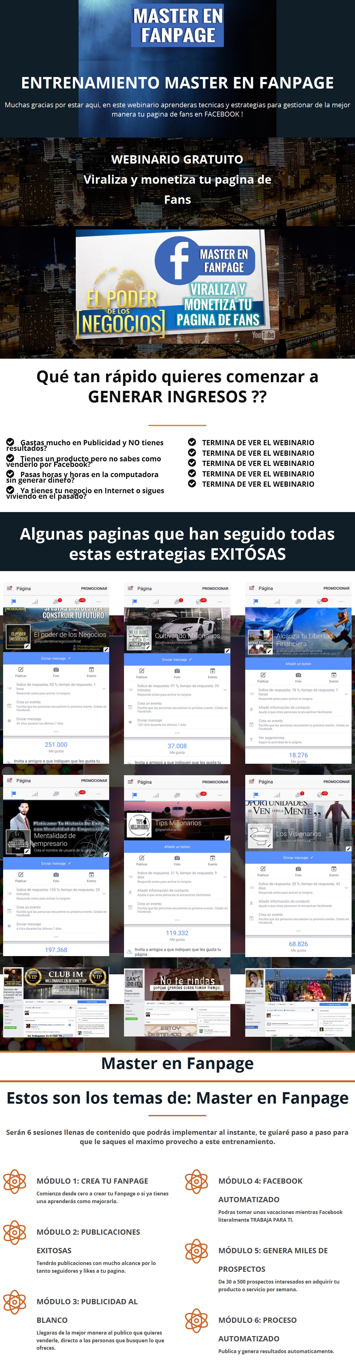 master en fanpage Pallaz