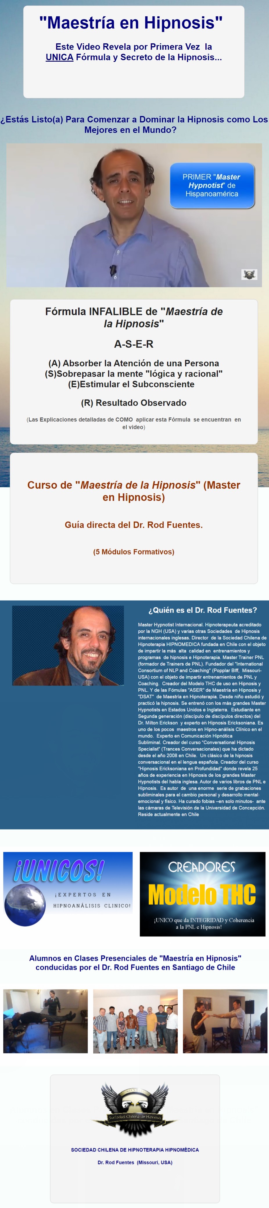 Maestria en hipnosis Pallaz 1
