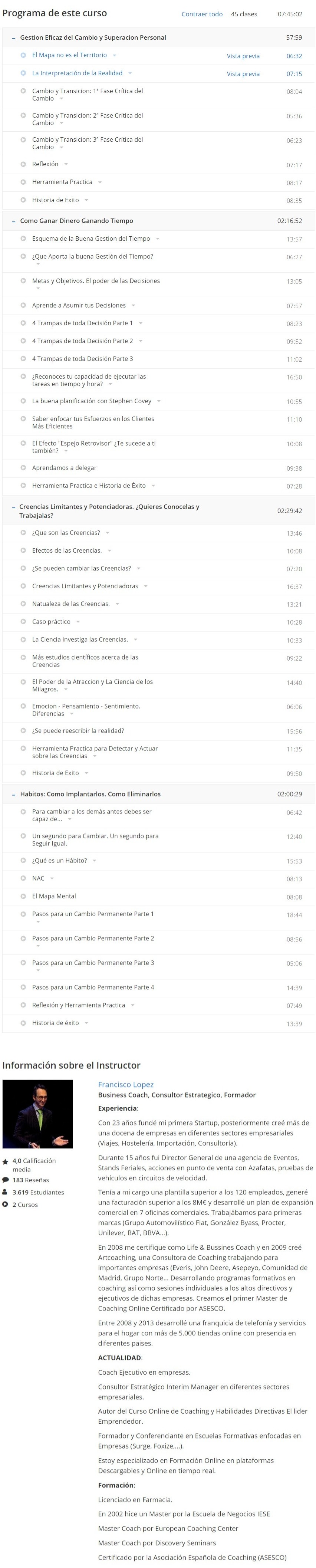 Aprende Coaching Habilidades Directivas y Liderazgo Modulo 1 Pallaz 02