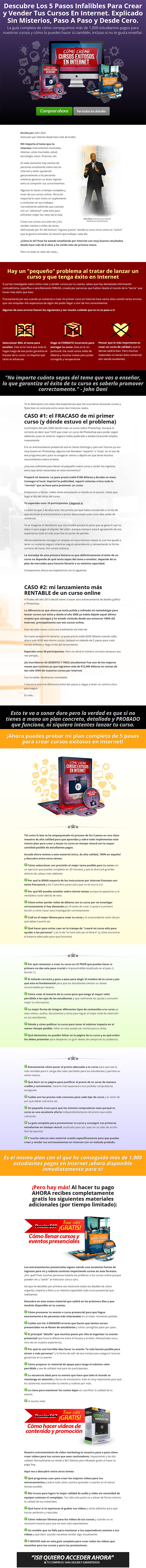 Como Crear Cursos Exitosos en Internet 2