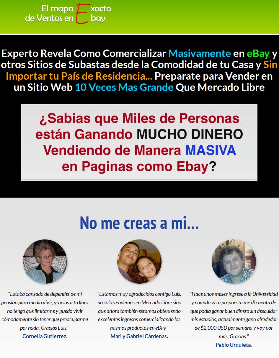 el mapa exacto de ventas en ebay Pallaz