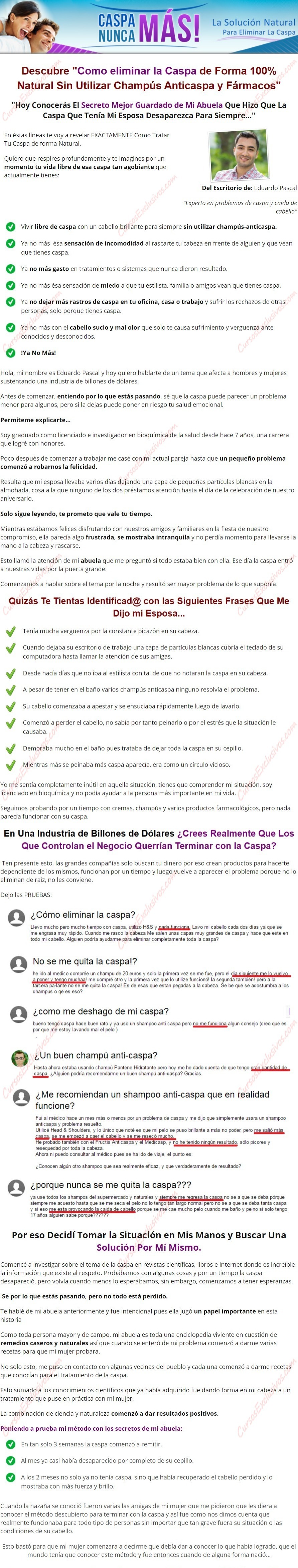 Caspa Nunca Mas Pallaz CE 01