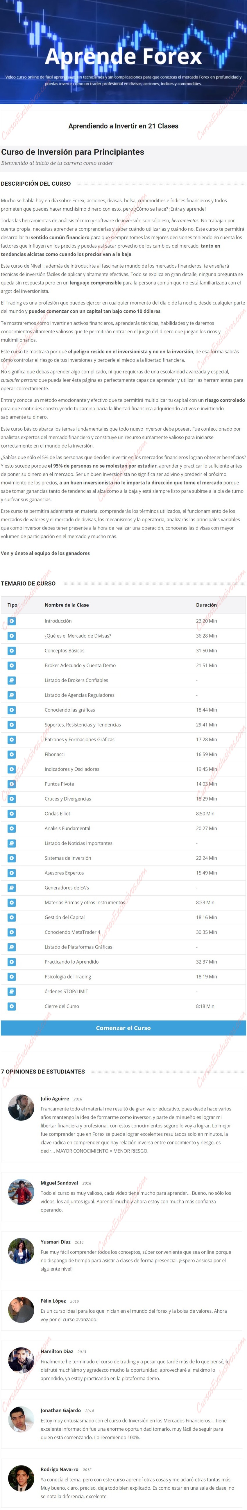 Curso de Inversión Para Principiantes pallaz CE