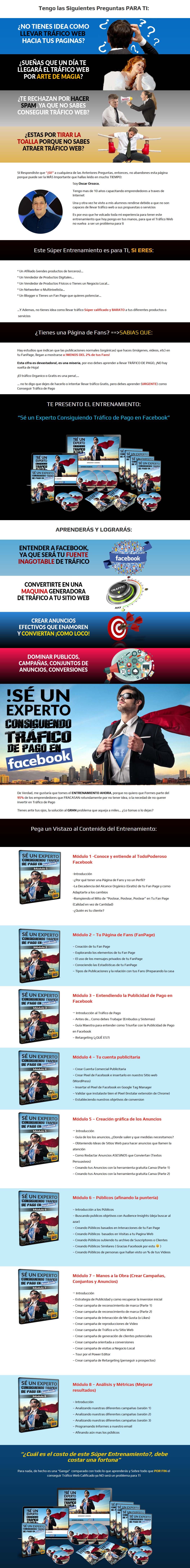 Experto en Tráfico Pago en Facebook Pallaz