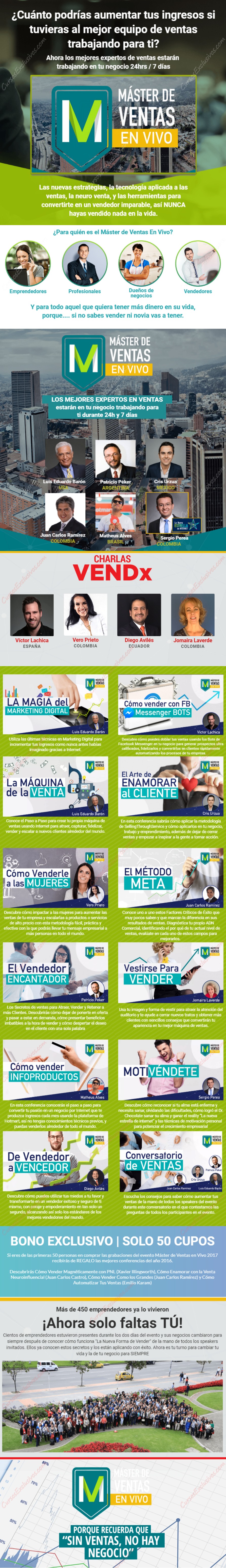 Master de Ventas en Vivo 2017 Pallaz CE