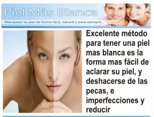 piel mas balnca top