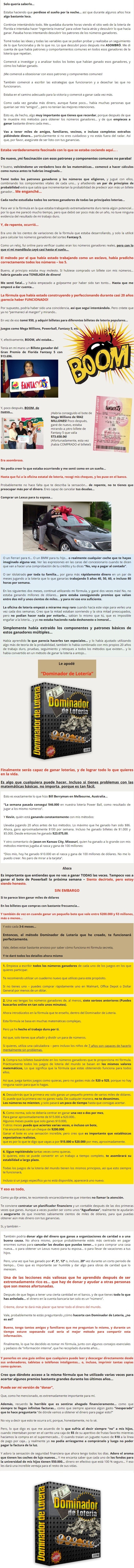 Dominador de Lotería 03
