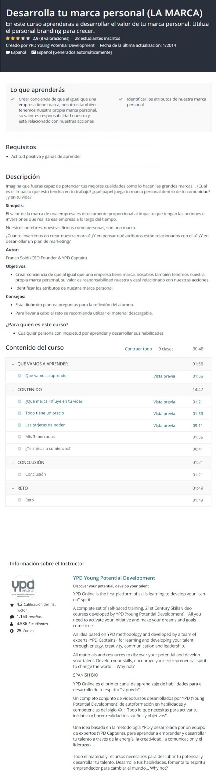 Desarrolla Tu Marca Personal LA MARCA