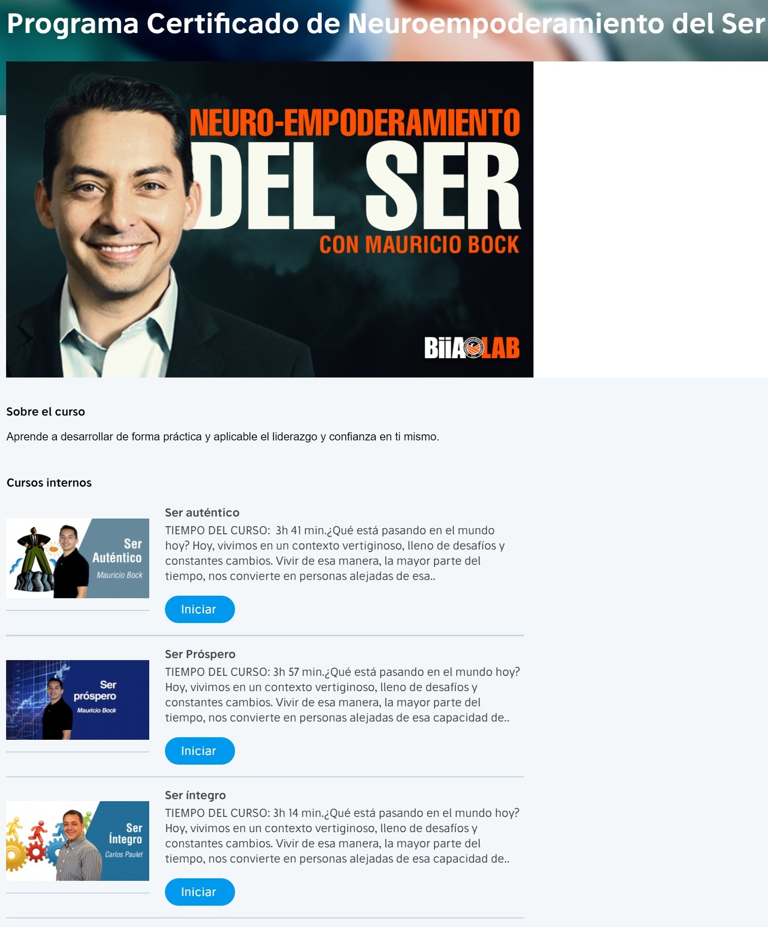 Programa Certificado de Neuroempoderamiento del Ser 1