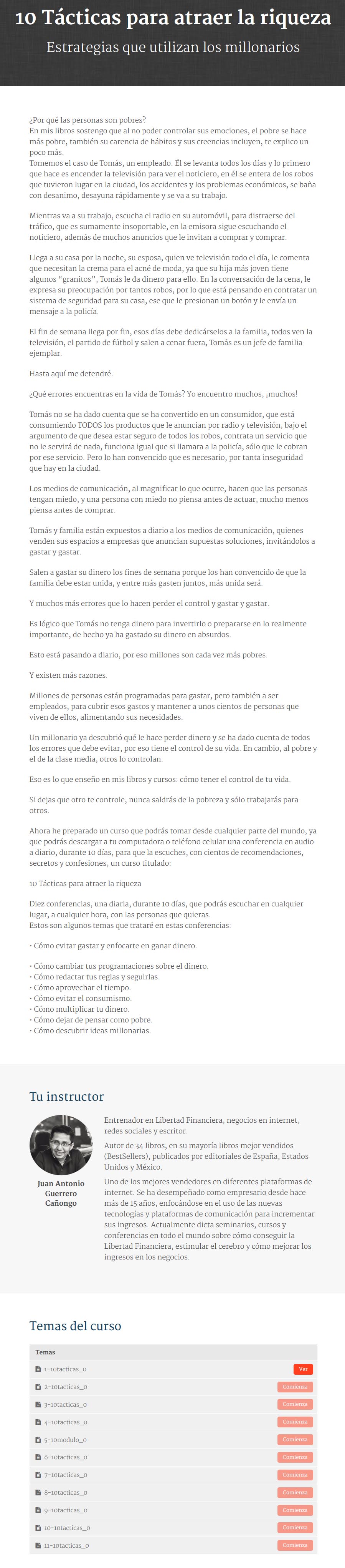 10 tacticas para atraer la riqueza