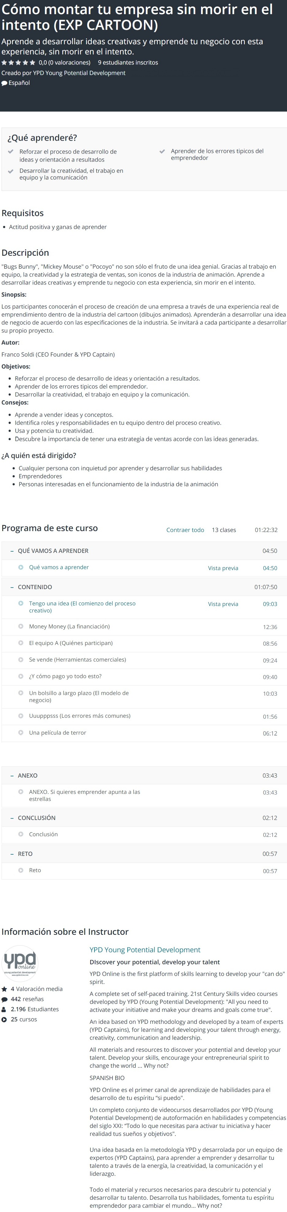 Cómo Montar Tu Empresa Sin Morir En El Intento EXP CARTOON