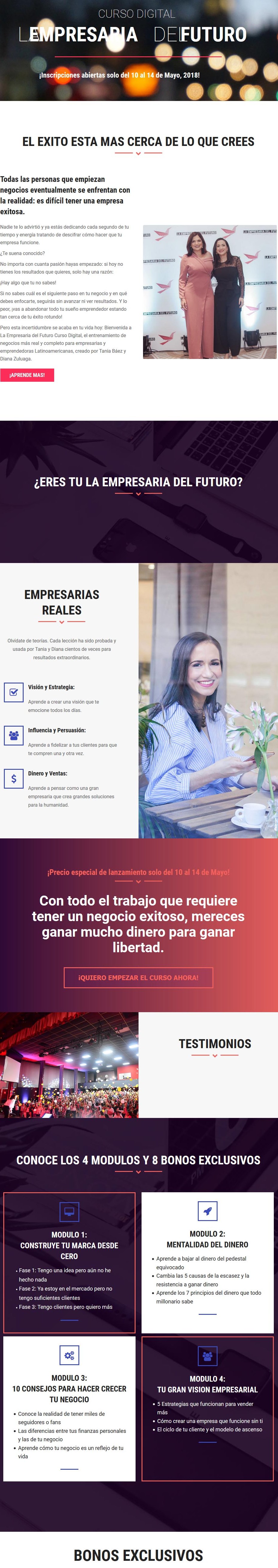 la empresaria del futuro