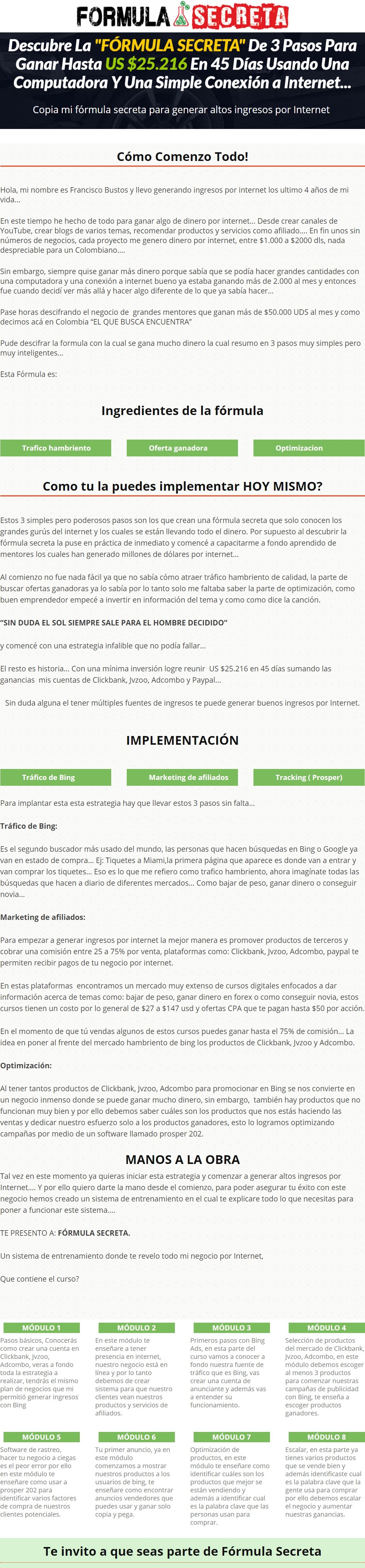 Fórmula Secreta 2 Fórmula Secreta