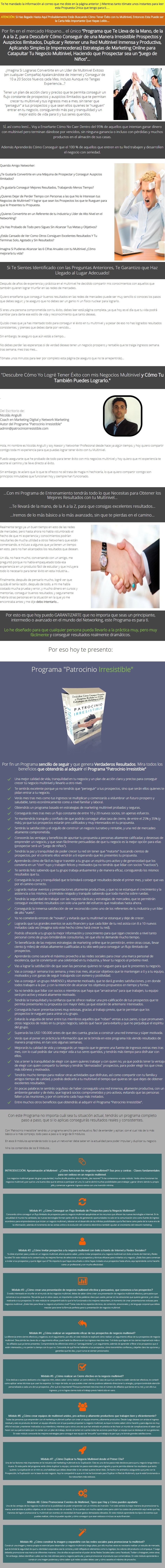 Patrocinio Irresistible 01