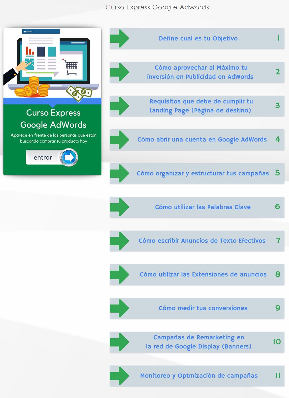 curso express goog adwor