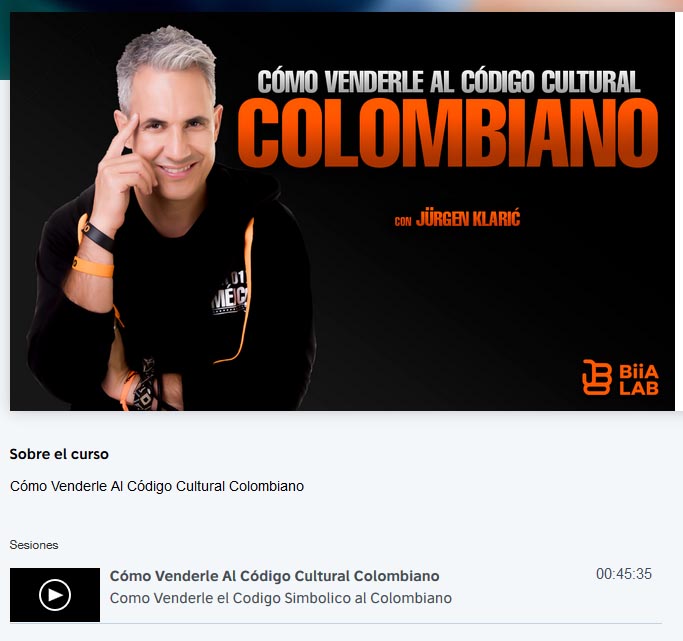 como venderle al codigo cultural colombiano