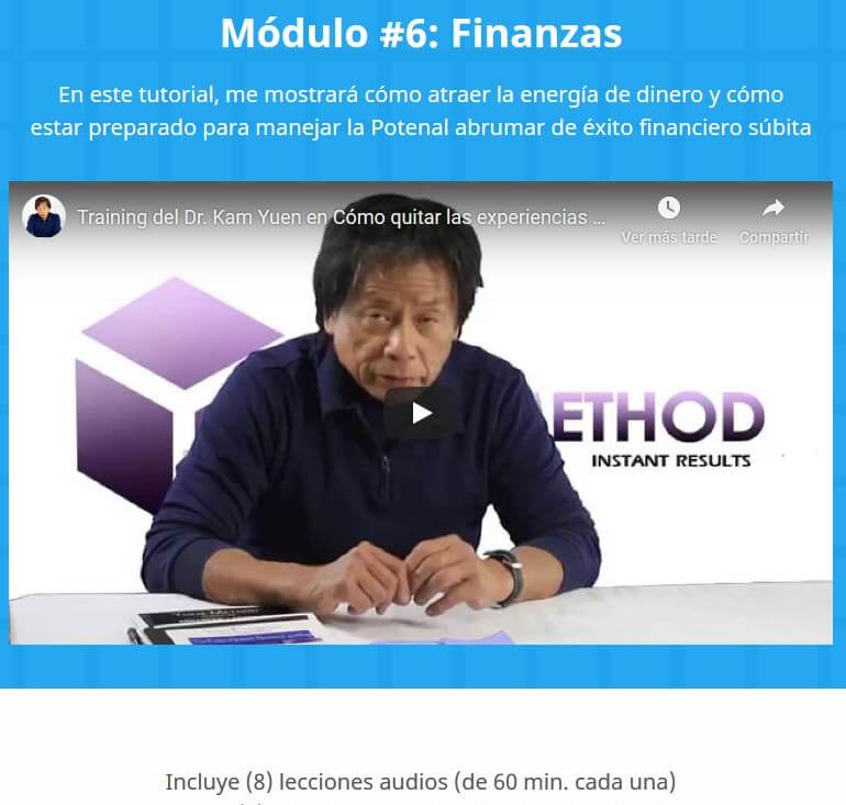 metodo yuen modulo 6 finanzas