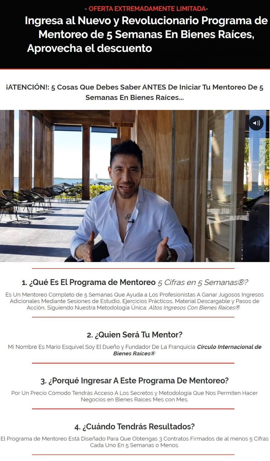 5 Cifras en 5 Semanas