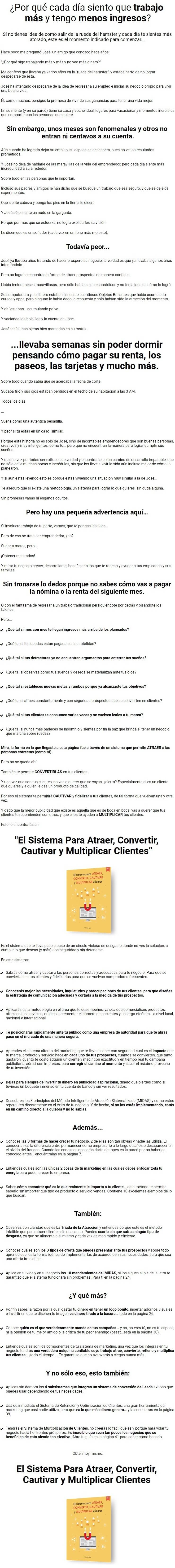 El Sistema Para Atraer Convertir Cautivar y Multiplicar Clientes 1