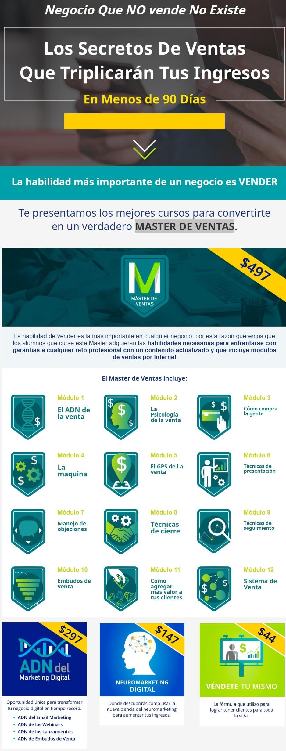 Master de Ventas 2020