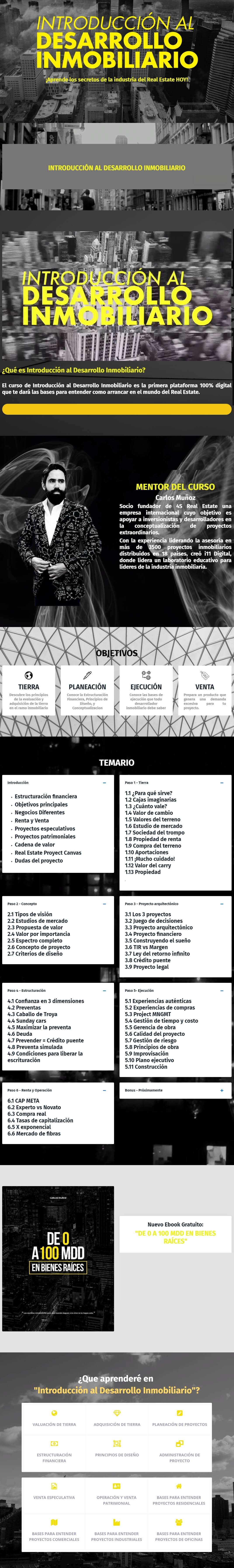 Introducción al Desarrollo Inmobiliario
