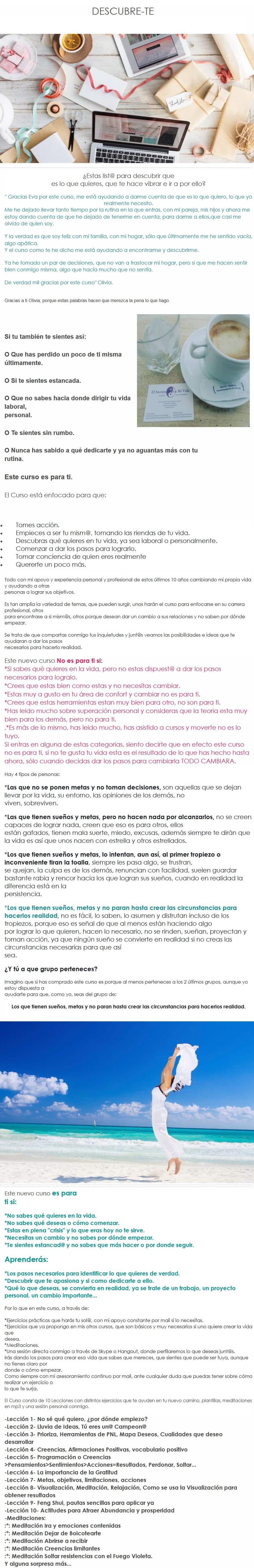 descubrete p