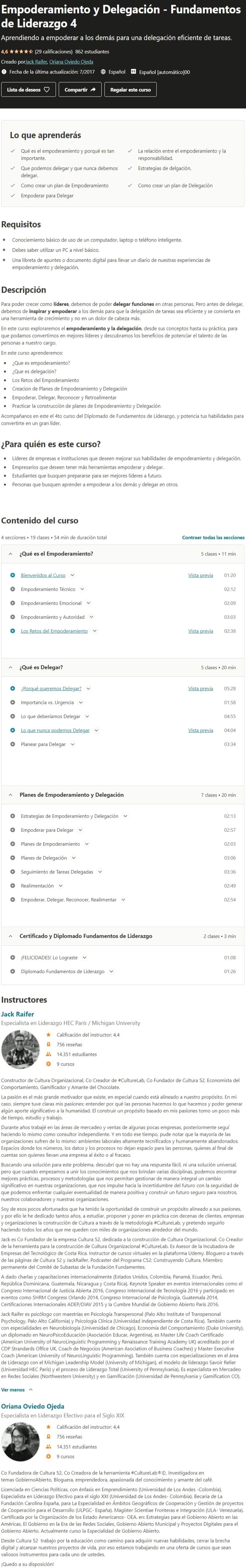 Empoderamiento y Delegación Fundamentos de Liderazgo 4