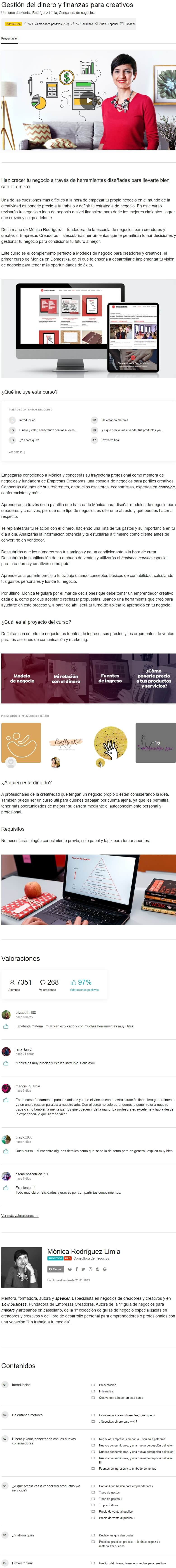 Gestión del dinero y finanzas para creativos