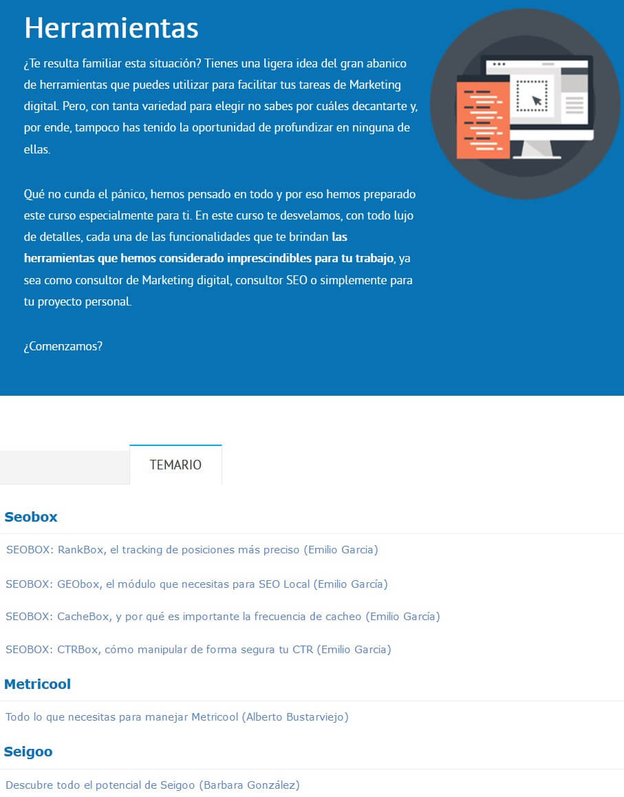 Herramientas de Marketing