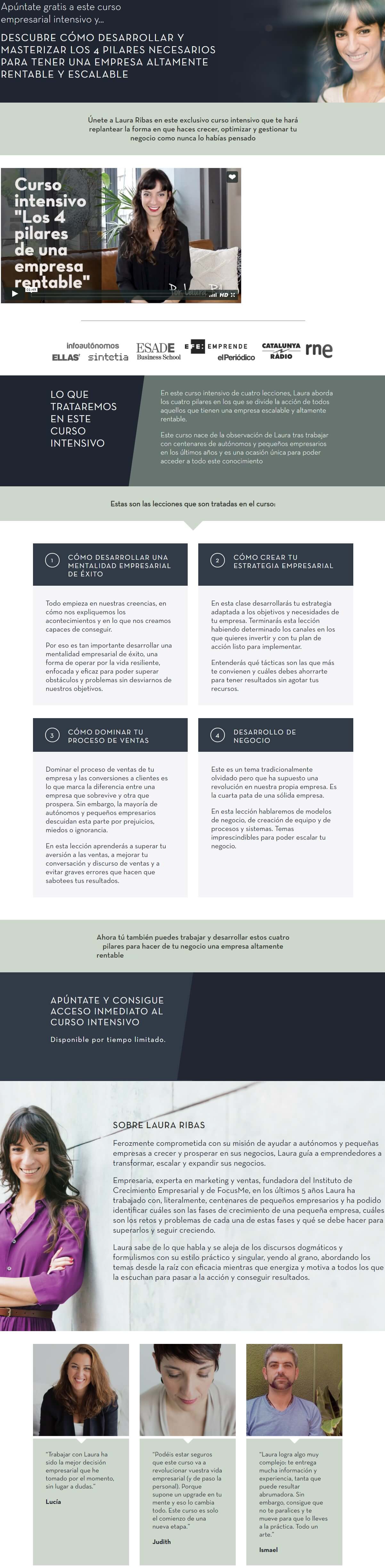 Los 4 Pilares de una empresa rentable