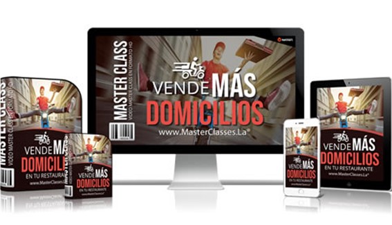 Vende más domicilios - MasterClasses.La Vende más domicilios