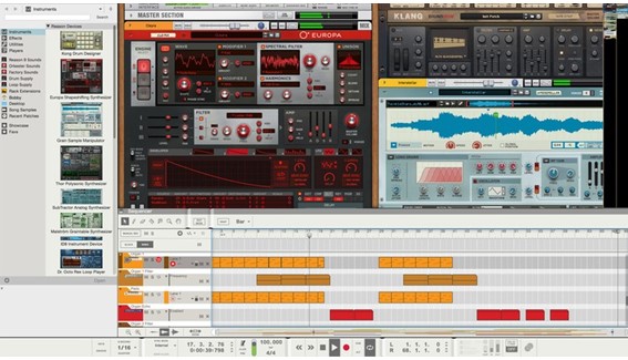 Aprende a crear música electrónica y tradicional con Reason
