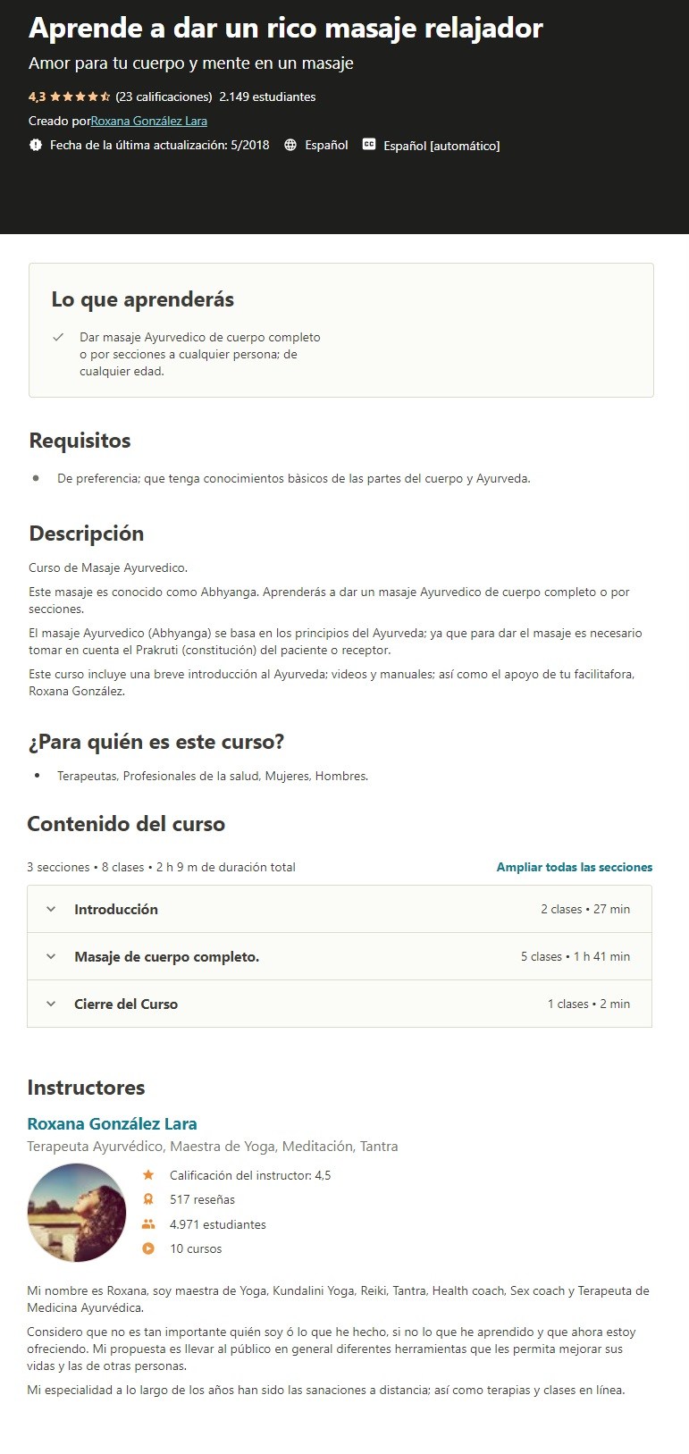Aprende a dar un rico masaje relajador