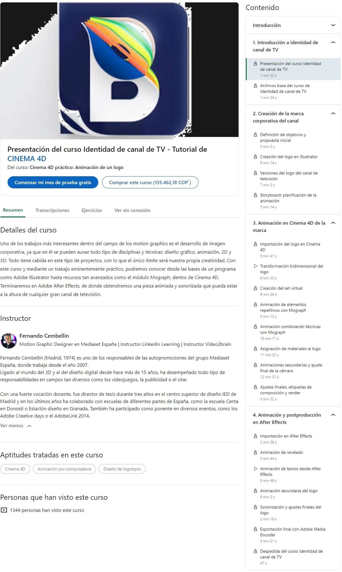 Identidad de canal de TV