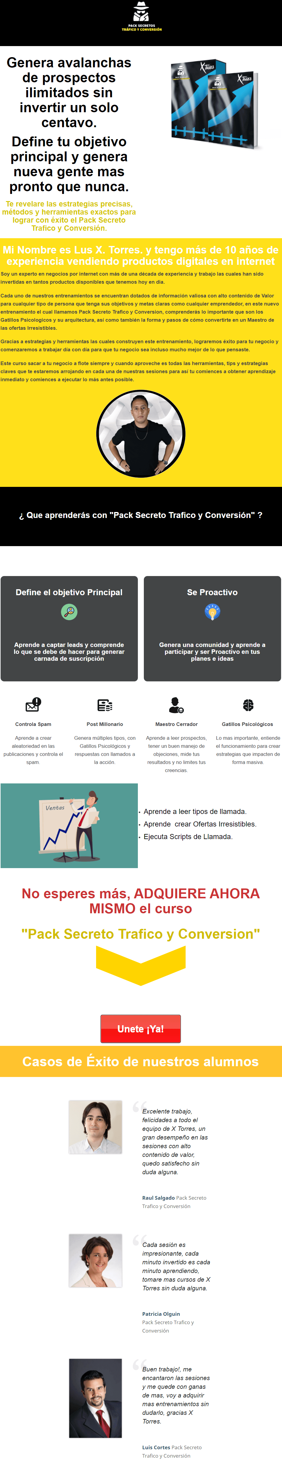 Pack Secreto Trafico y Conversion