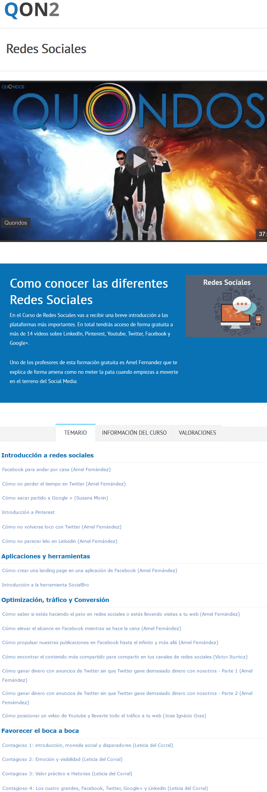 Redes Sociales