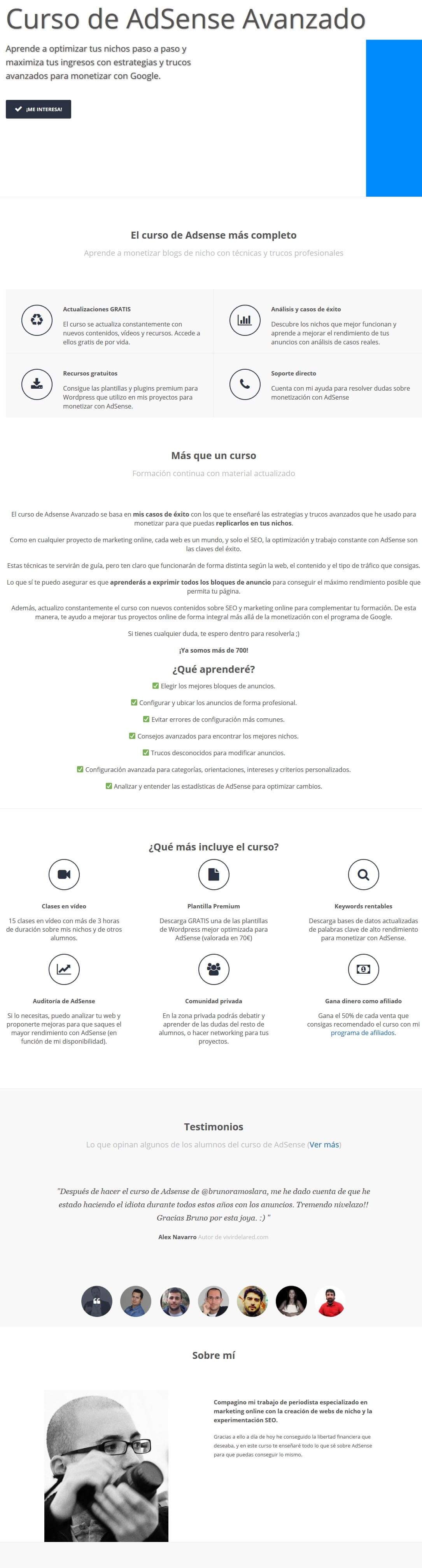 curso de adsense avanzado