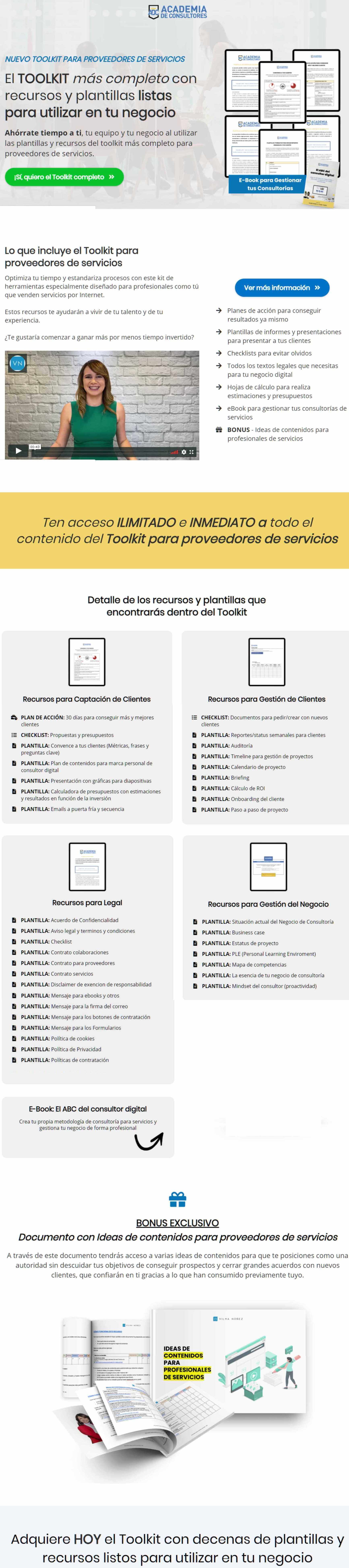 Toolkit para proveedores de servicios 2 Toolkit para proveedores de servicios