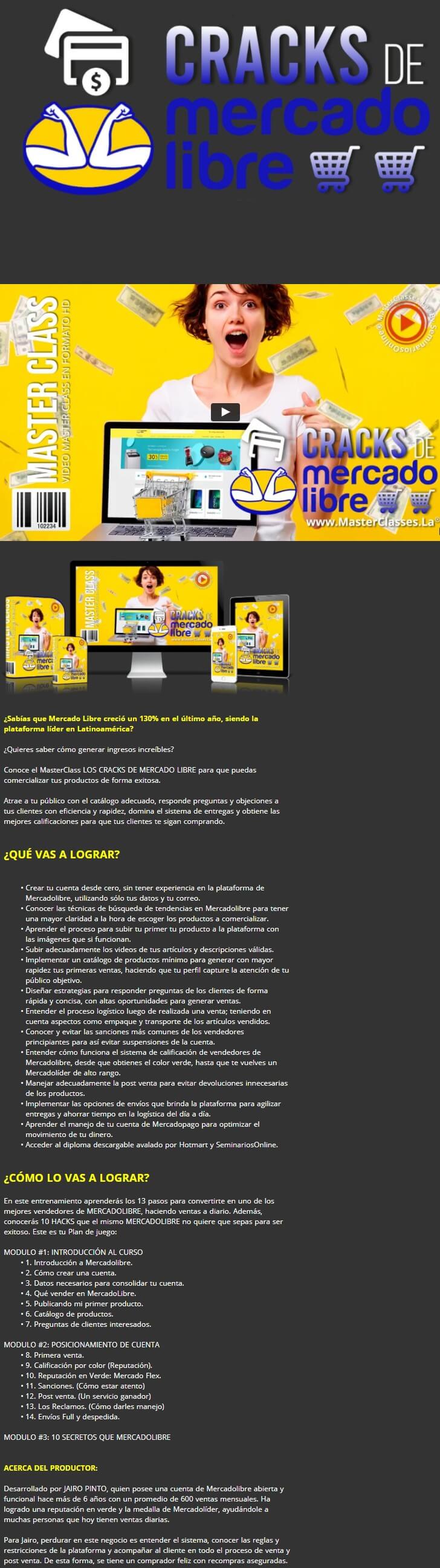 Cracks de Mercado Libre