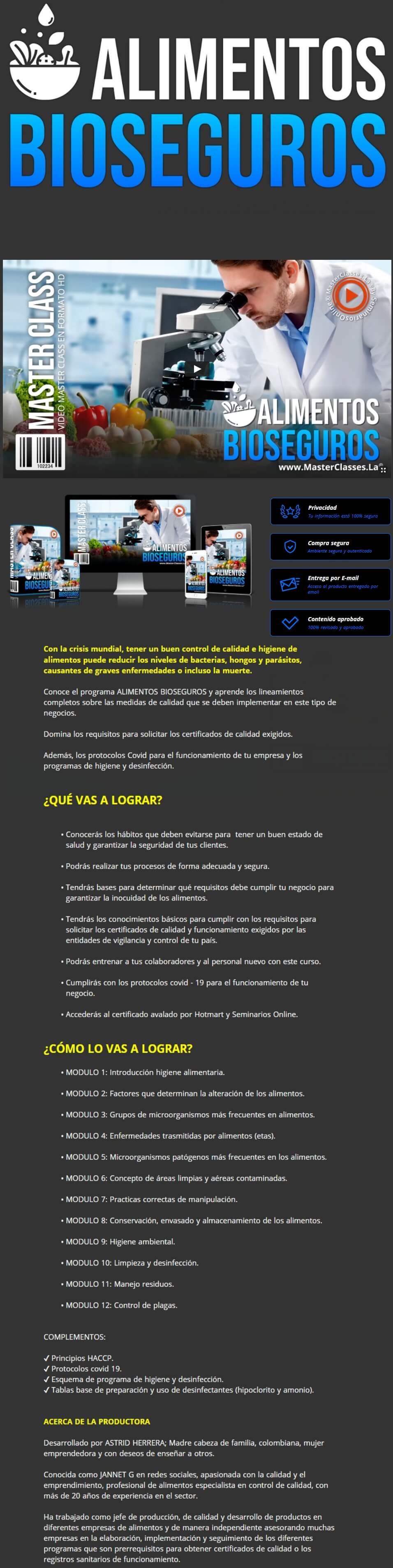 Alimentos Bioseguros