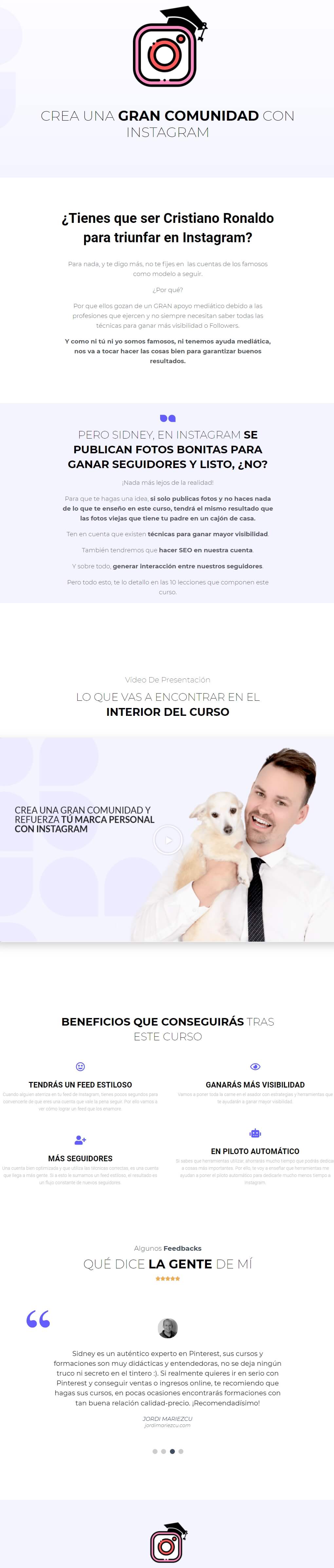 Curso de Instagram