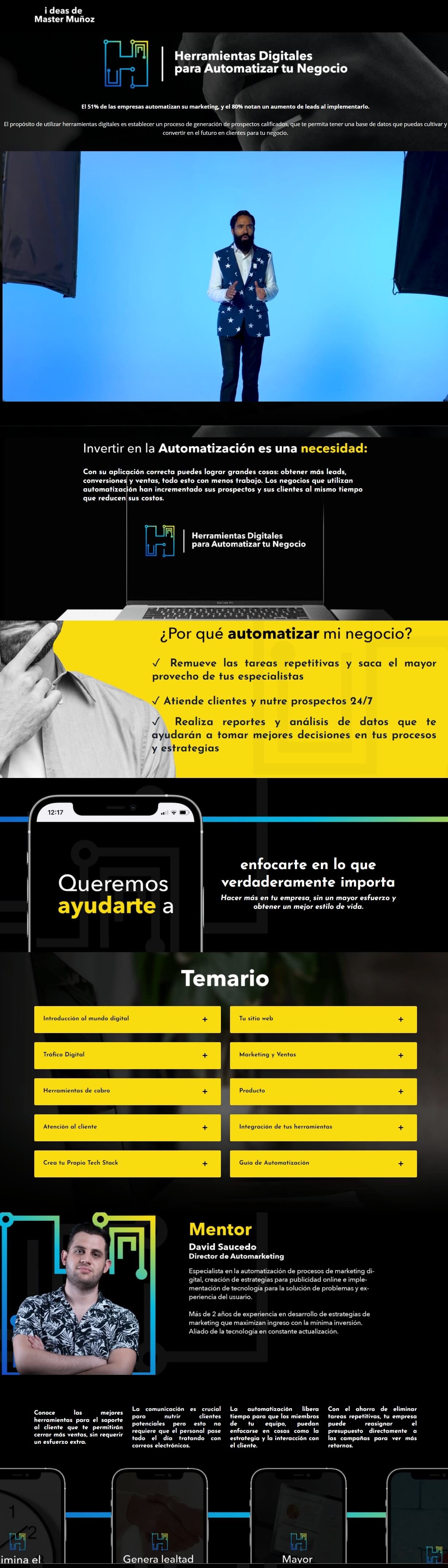 Herramientas Digitales para Automatizar tu Negocio