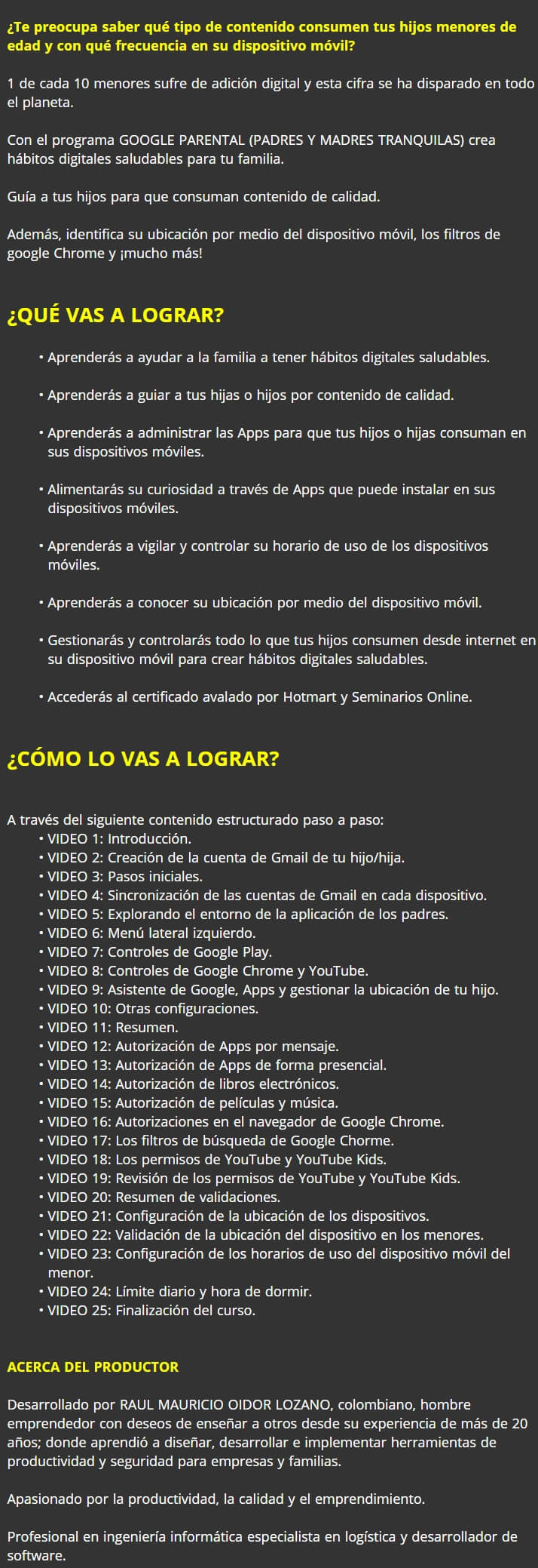 Google Parental Padres y madres Tranquilos2