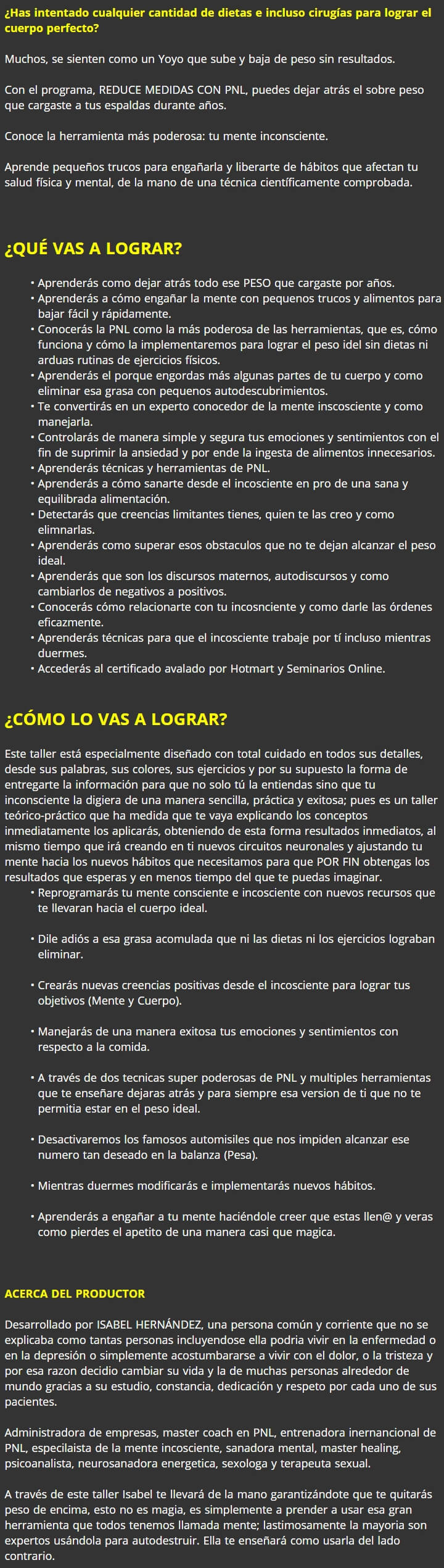 Reduce Medidas con PNL2