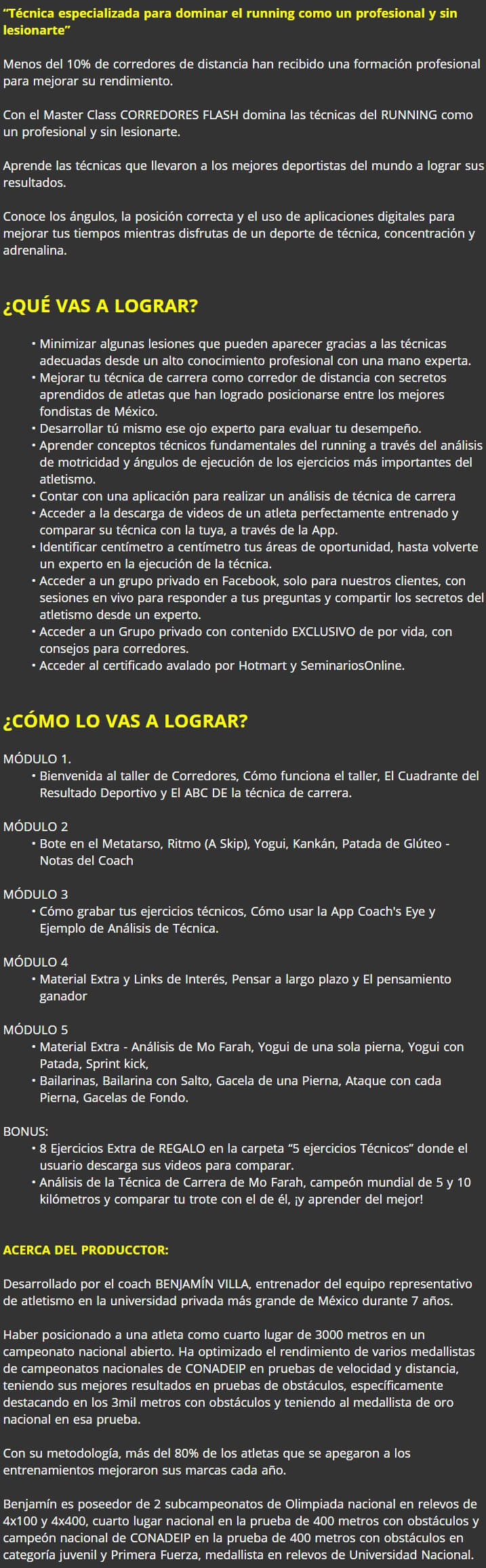 Corredores Flash 3 Corredores Flash 2