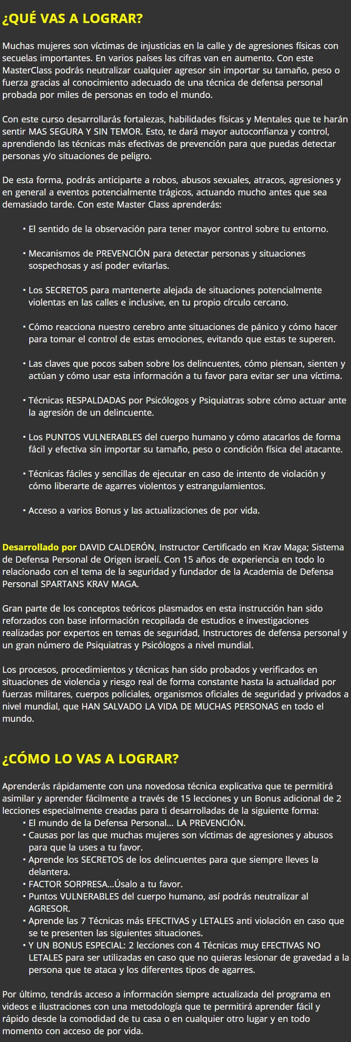 Defensa Personal para Mujeres 3 Defensa Personal para Mujeres 2