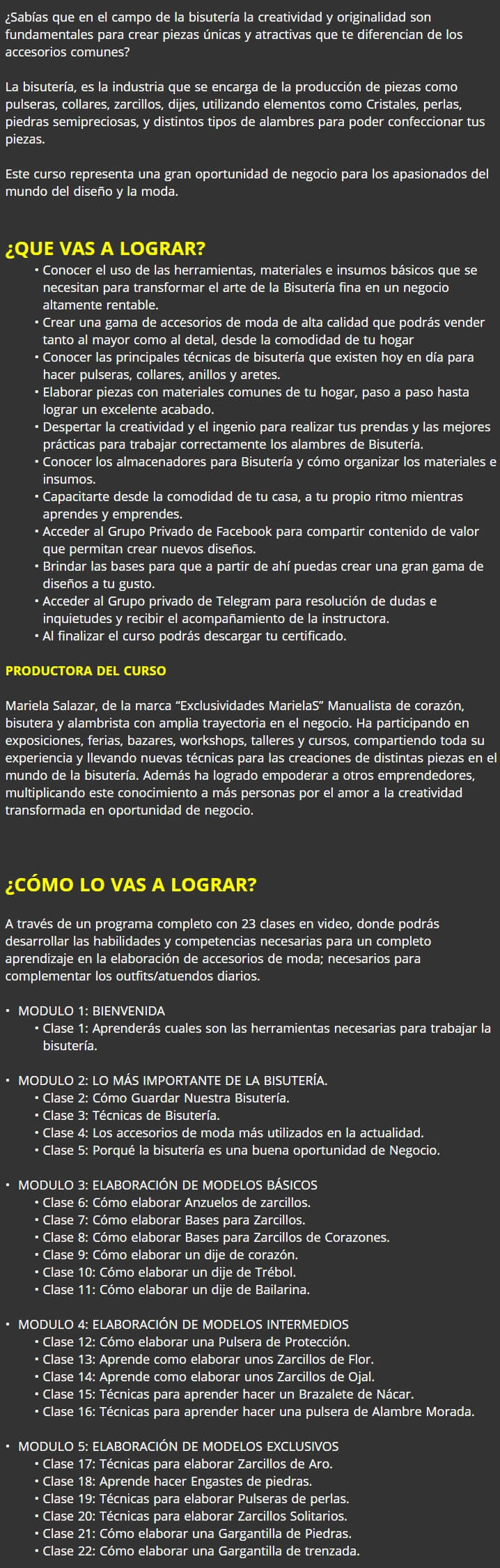 El Negocio de la Bisutería Fina 3 El Negocio de la Bisuteria Fina 2