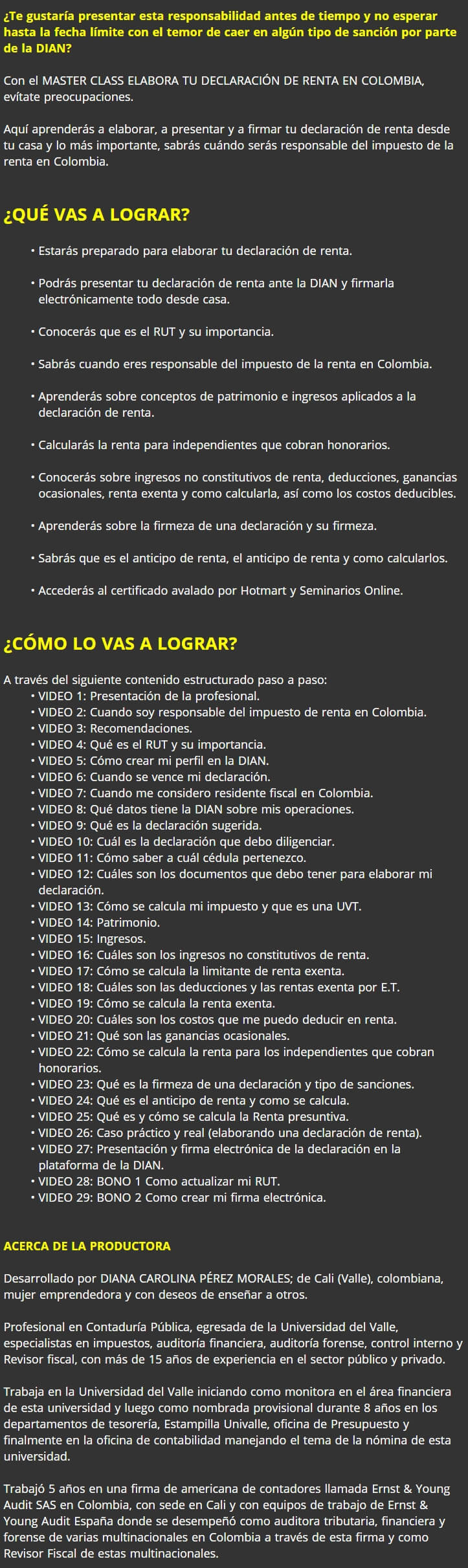 Elabora tu Declaracion de Renta 2
